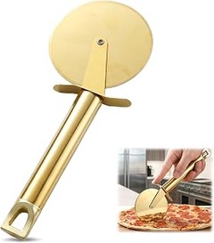 Reseñas de usuarios sobre cortadores de pizza de acero inoxidable