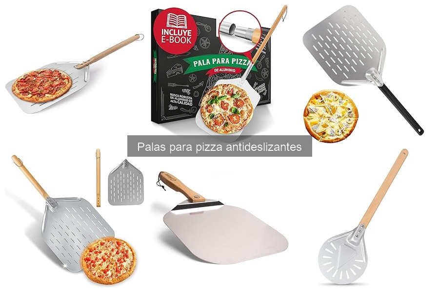 Alternativas a la pala para pizza antideslizante