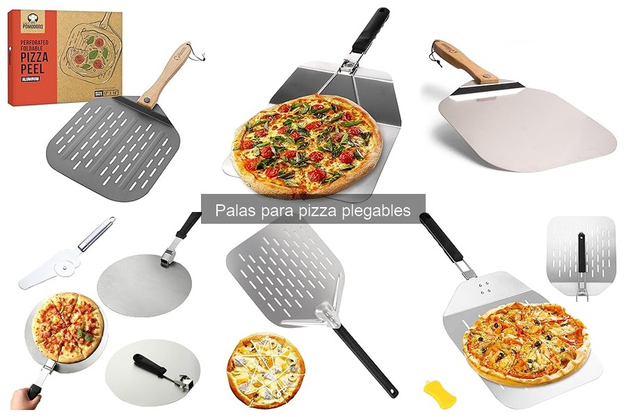 Alternativas a las palas para pizza plegables en casa