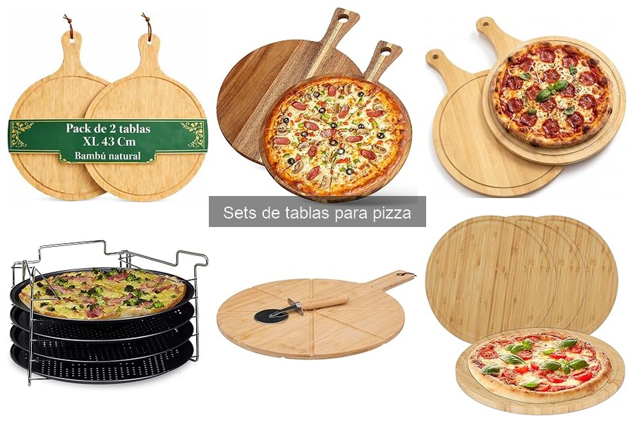 Alternativas a las tablas de pizza para hacer pizza en casa