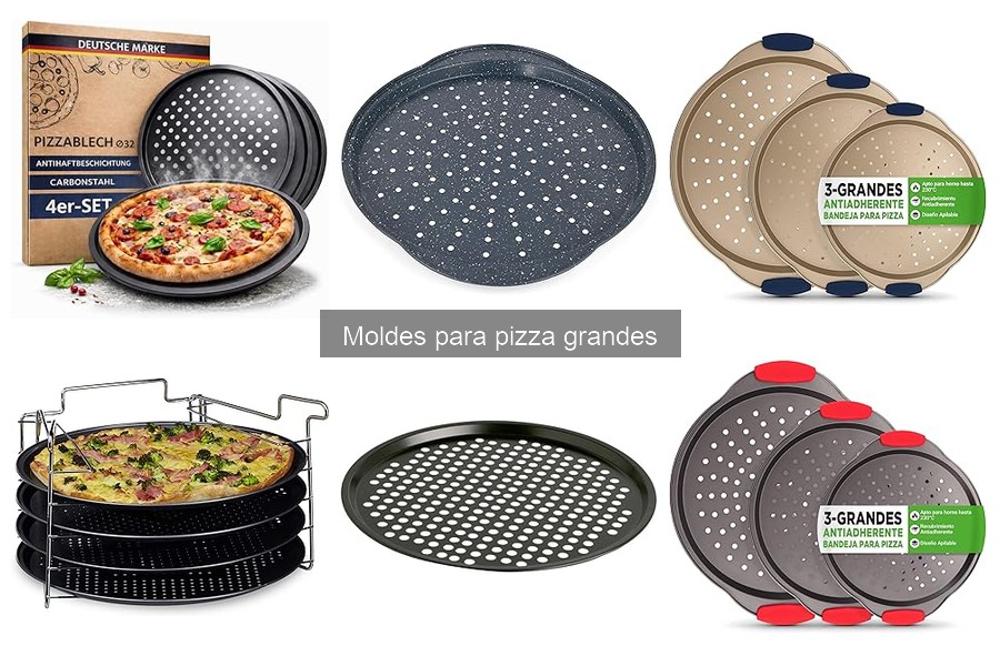 Alternativas a los Moldes para Pizza Grandes: ¡Descubre Otras Opciones!