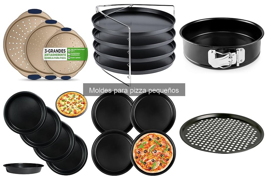 Alternativas a los moldes para pizza pequeños: opciones ideales
