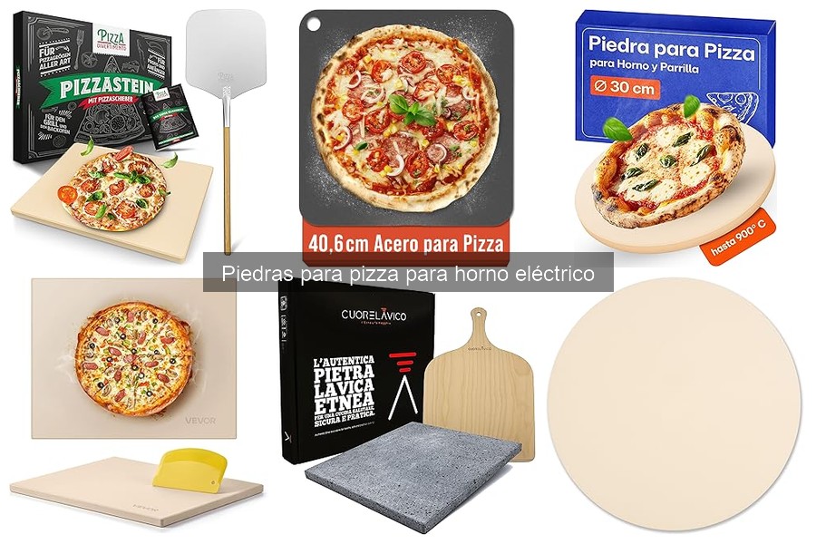 Alternativas a Piedras para Pizza sin Horno Eléctrico