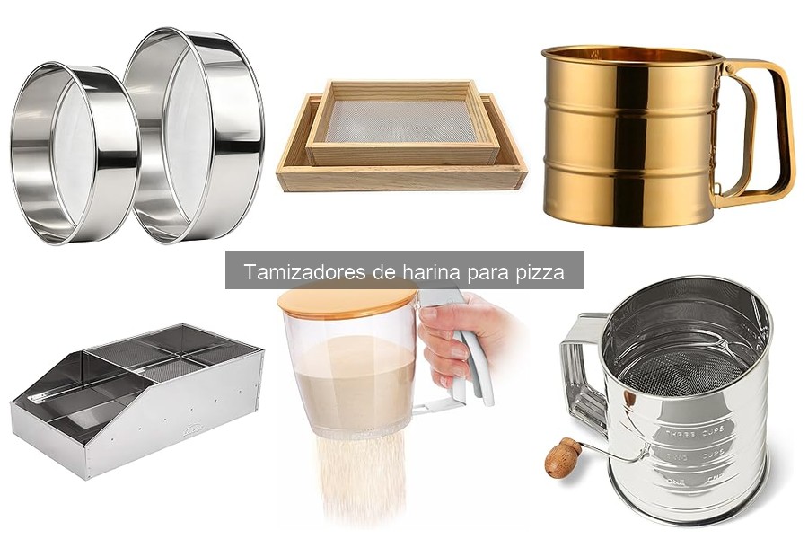 Alternativas a tamizadores de harina para pizza: opciones efectivas