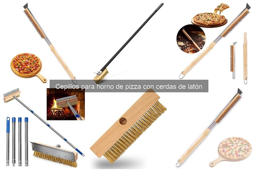 Alternativas al cepillo de latón para limpiar hornos de pizza