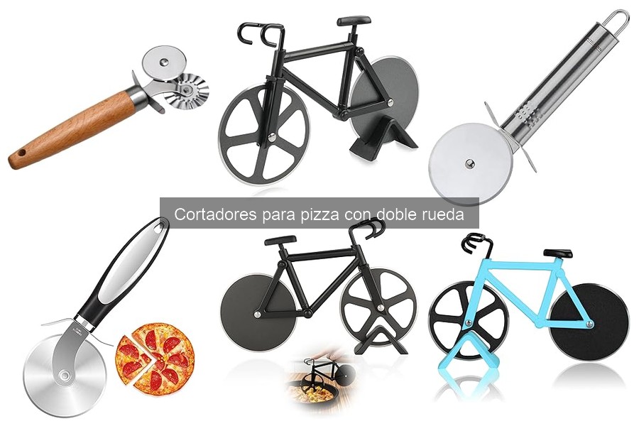 Alternativas al cortador de pizza con doble rueda