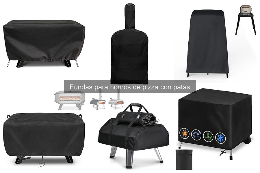 Beneficios de usar fundas para hornos de pizza con patas
