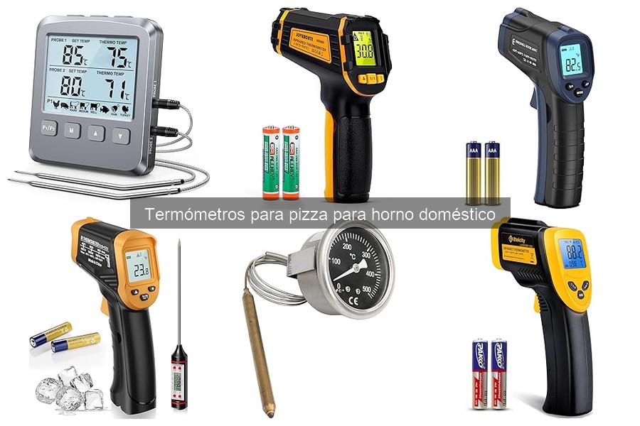 Beneficios de usar un termómetro para pizza en casa