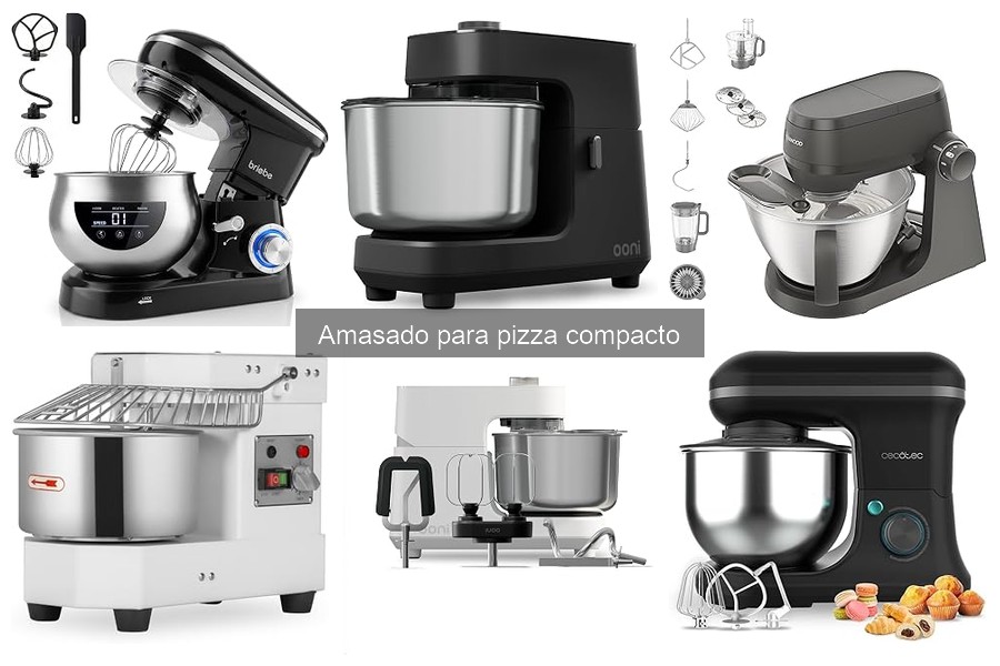 Cómo elegir el mejor amasador compacto para pizza