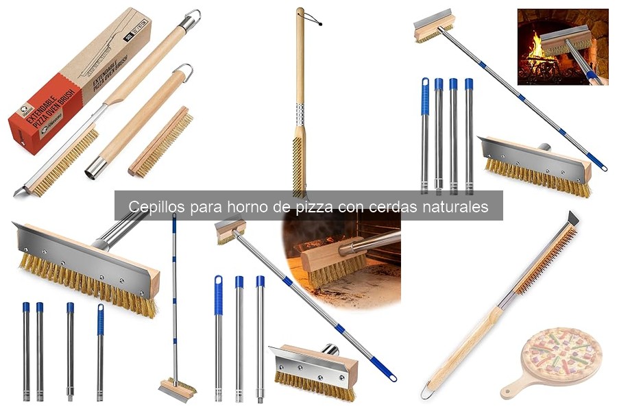 Cómo elegir el mejor cepillo para horno de pizza con cerdas naturales