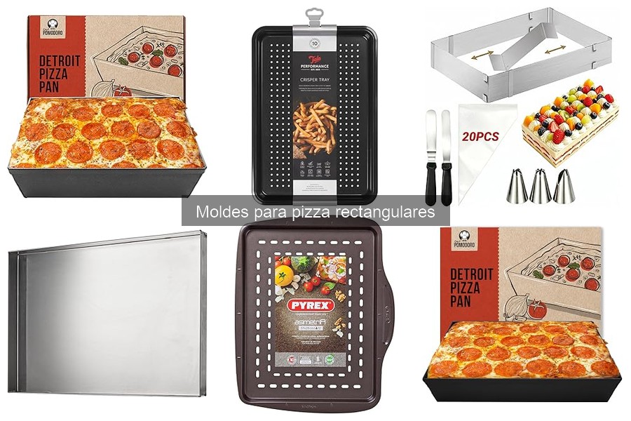 Cómo elegir el mejor molde para pizza rectangular