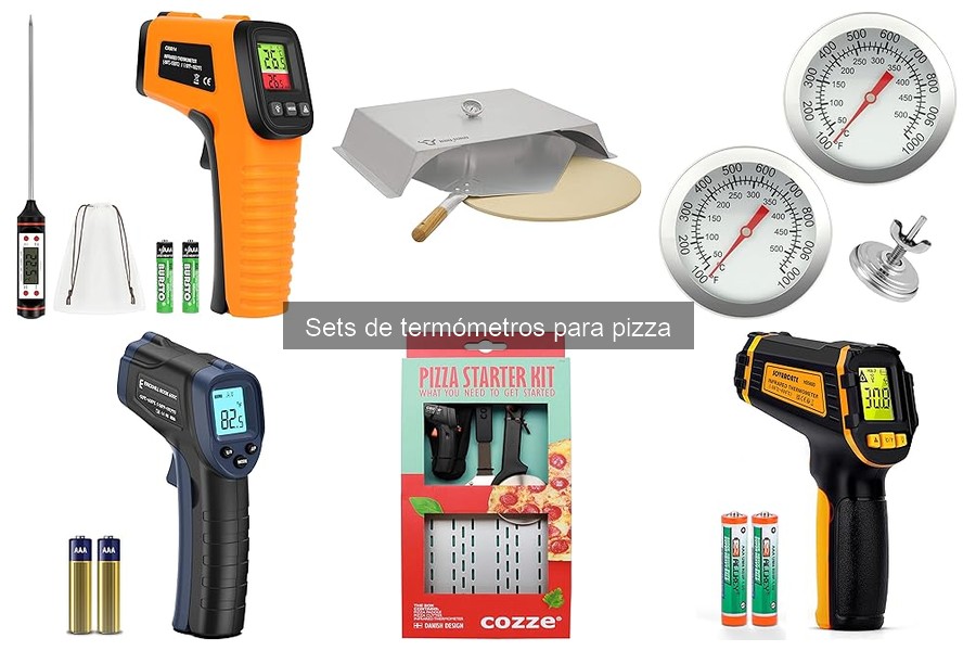Cómo elegir el mejor set de termómetros para pizza