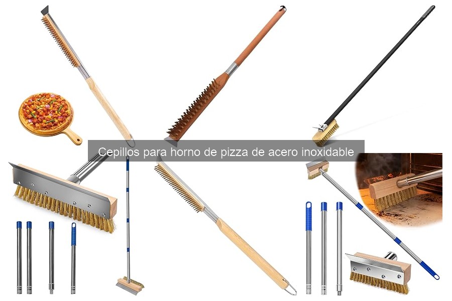Cómo evitar daños al horno usando cepillos de acero inoxidable