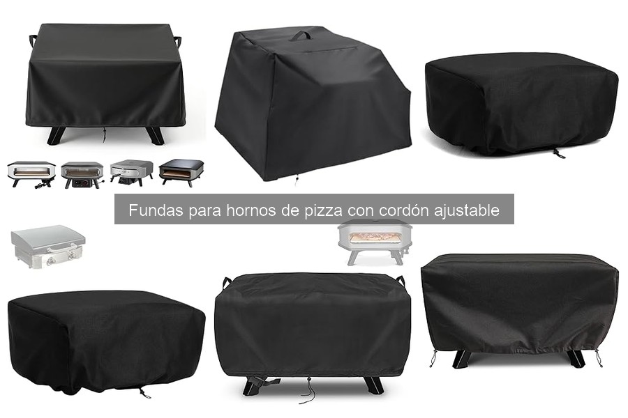 Cómo instalar una funda para horno de pizza ajustable