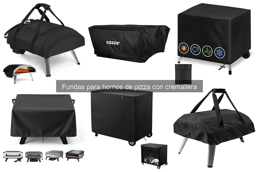 Cómo instalar una funda para horno de pizza con cremallera