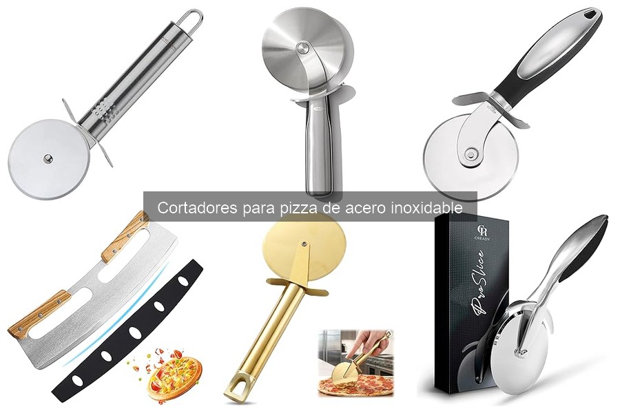 Cómo limpiar un cortador de pizza de acero inoxidable