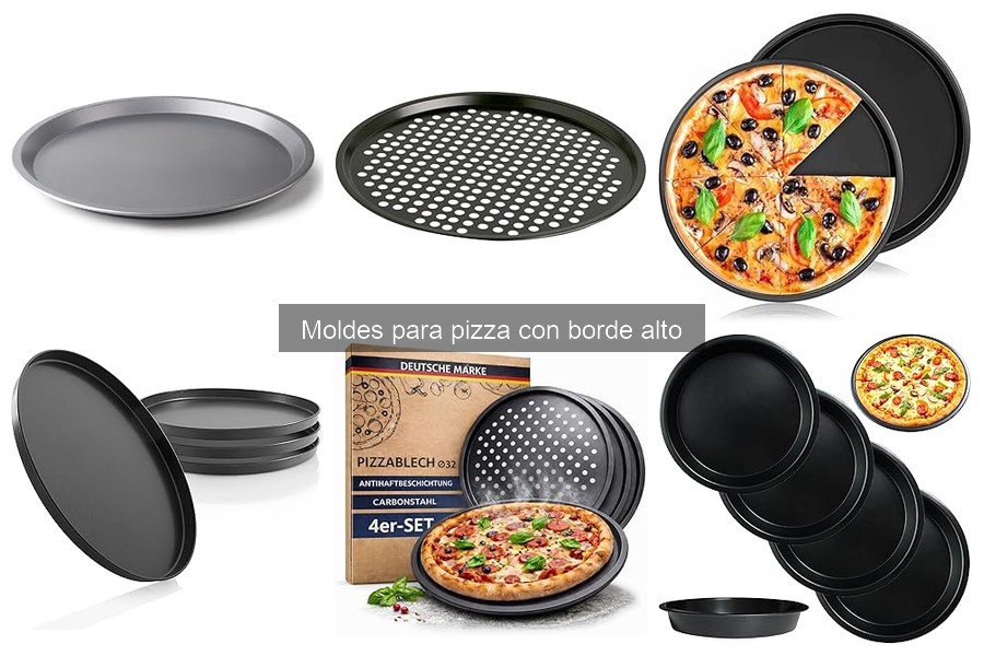 Cómo limpiar y mantener moldes para pizza con borde alto