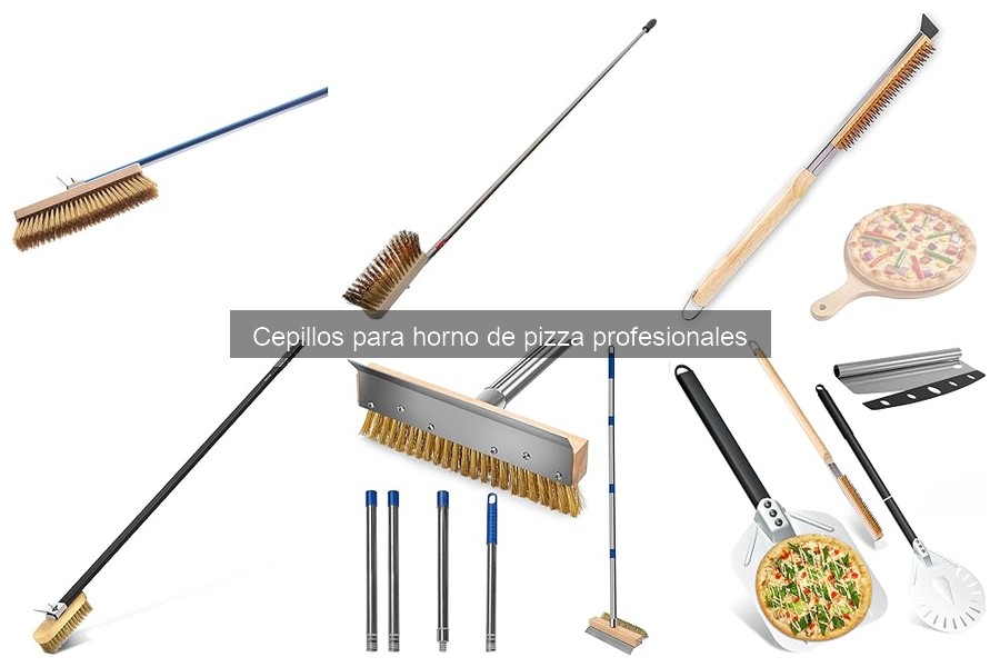Cómo usar correctamente un cepillo para horno de pizza
