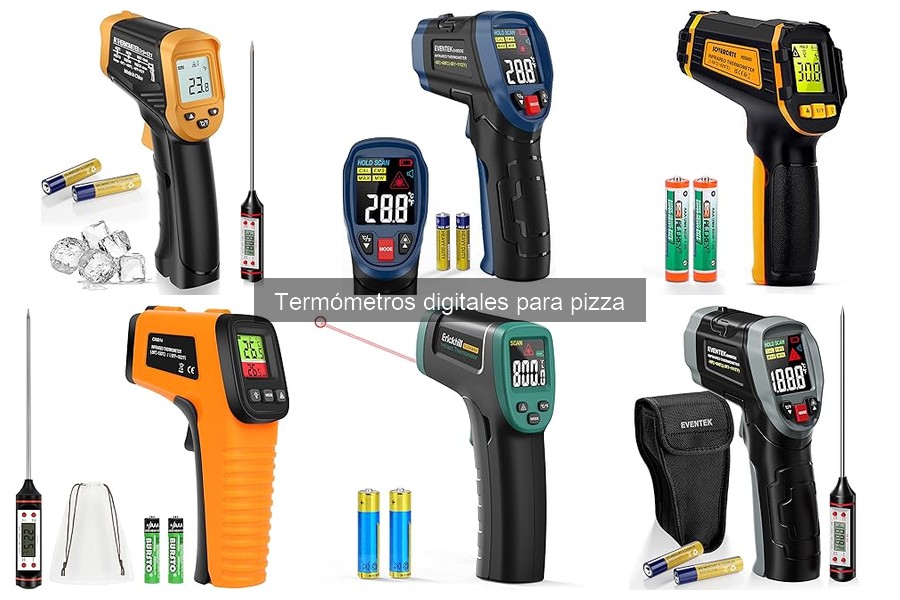 Cómo usar un termómetro digital para hacer pizza perfecta