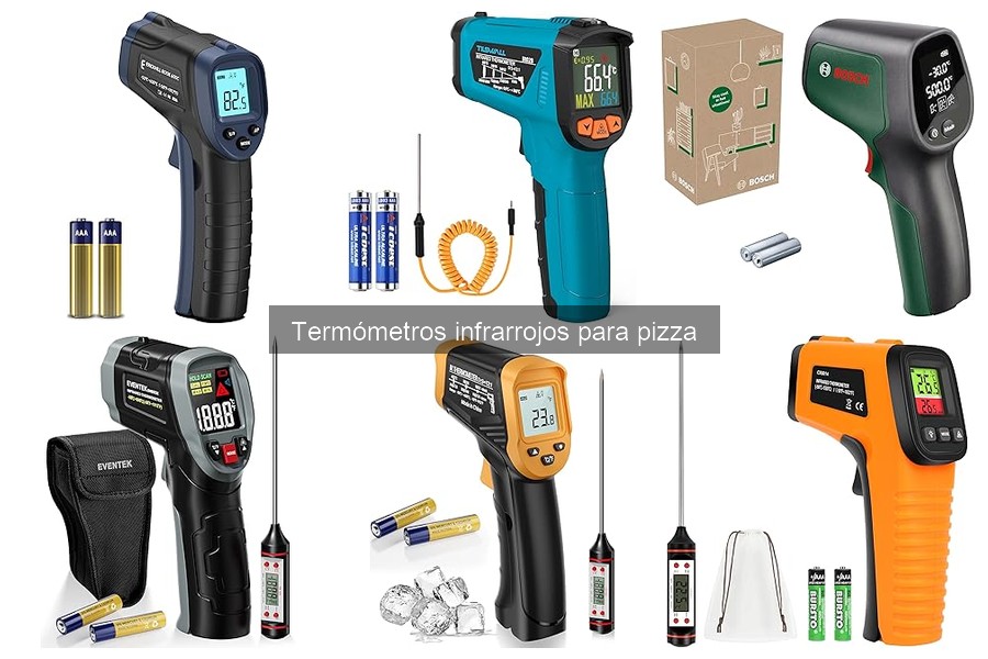 Cómo usar un termómetro infrarrojo para pizza eficazmente
