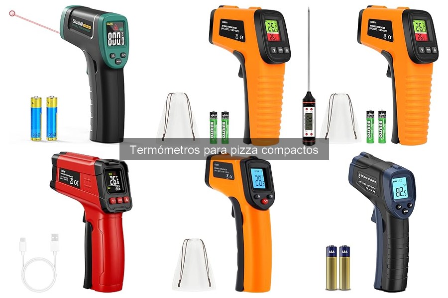 Cómo usar un termómetro para pizza compacto correctamente