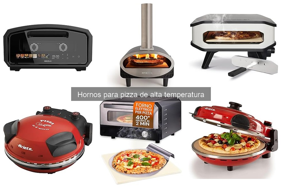 Cómo utilizar un horno de pizza de alta temperatura correctamente