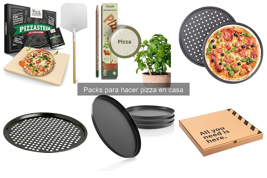 Cómo utilizar un pack para hacer pizza en casa fácilmente
