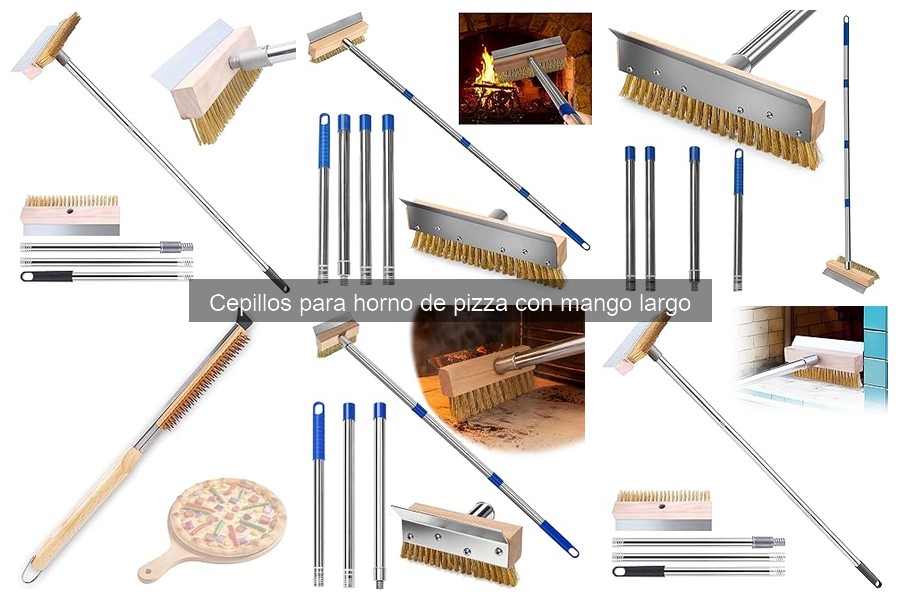 Comparativa: Cepillos de Madera vs. Acero para Horno de Pizza
