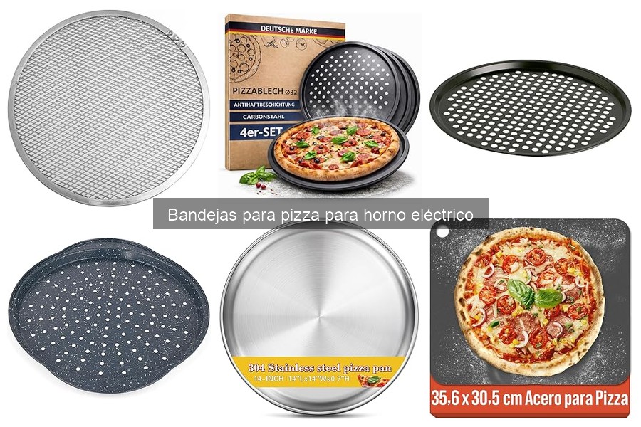 Comparativa de Precios de Bandejas para Pizza en Horno