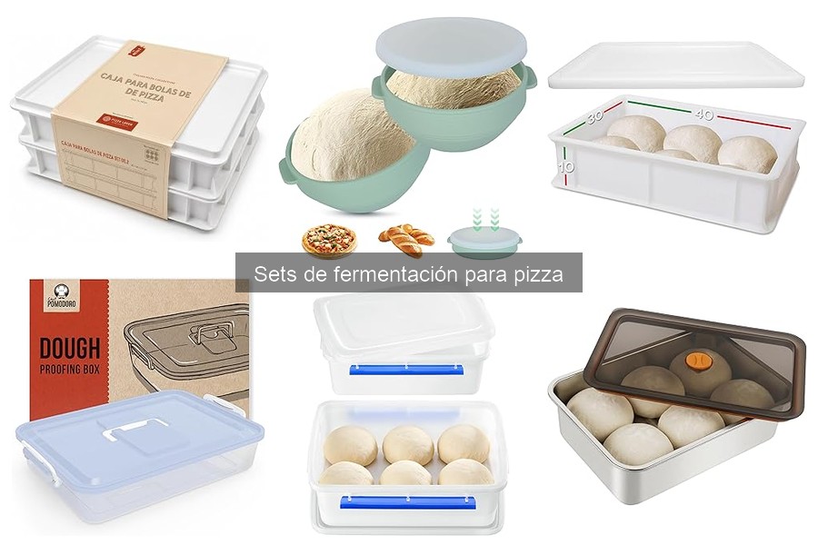Comparativa de Sets de Fermentación para Pizza: Mejores Opciones