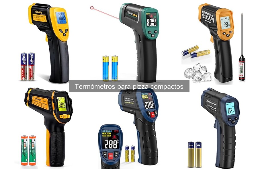 Comparativa de Termómetros Digitales y Analógicos para Pizza