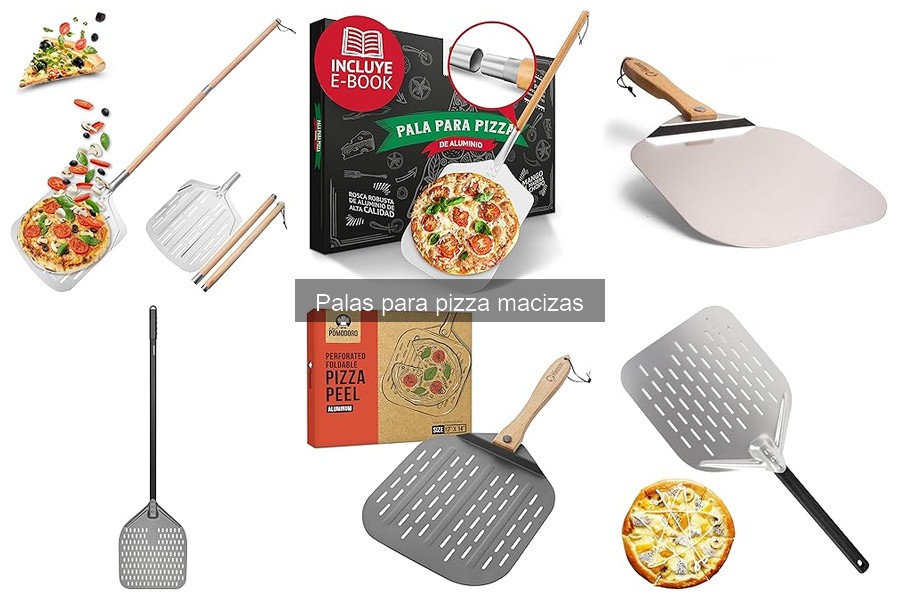 Comparativa: Palas para Pizza Macizas vs. Palas de Madera