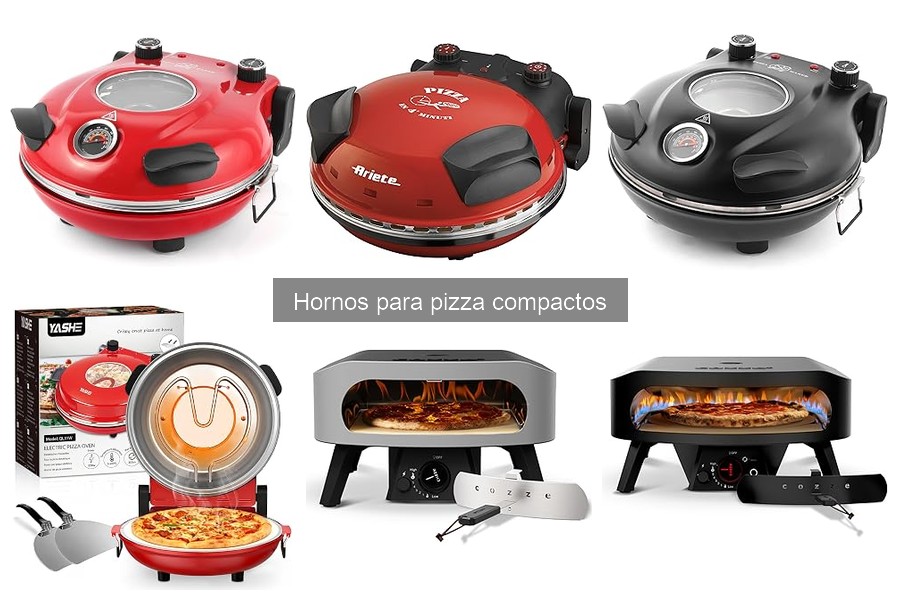 Dónde comprar hornos para pizza compactos: mejores opciones