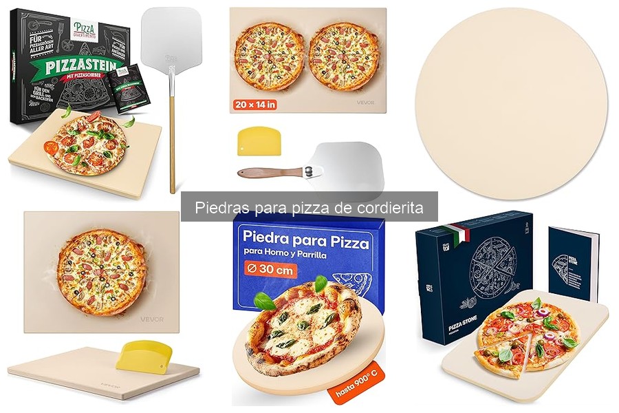 Dónde comprar piedras para pizza de cordierita a buen precio