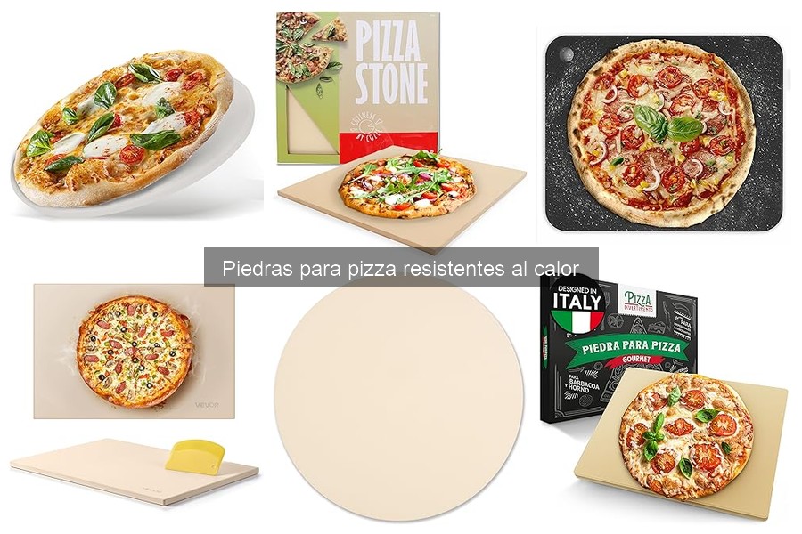 Dónde comprar piedras para pizza resistentes al calor