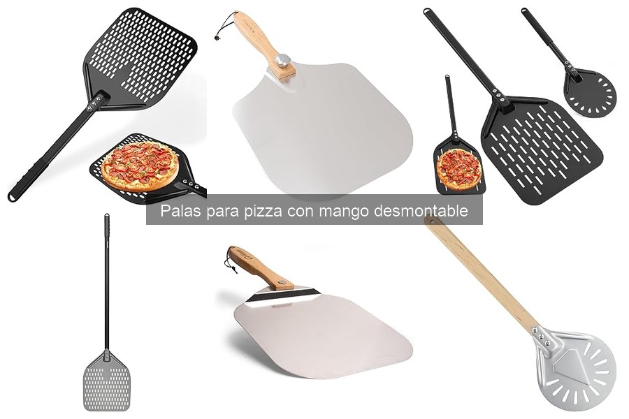 Efectividad de las Palas para Pizza con Mango Desmontable