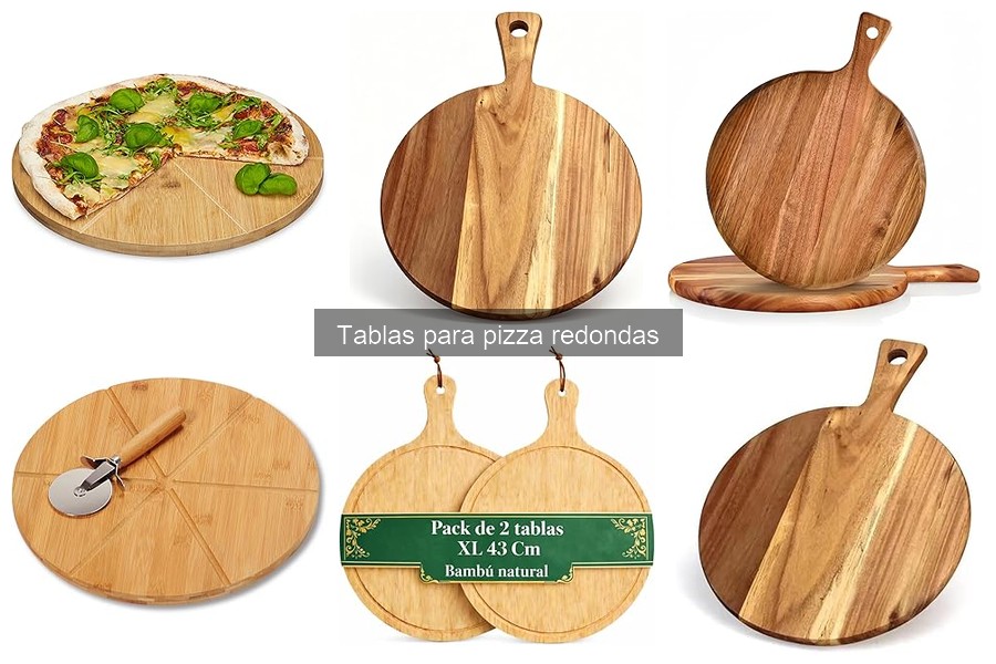 Errores al elegir una tabla para pizza redonda: evita fallos comunes