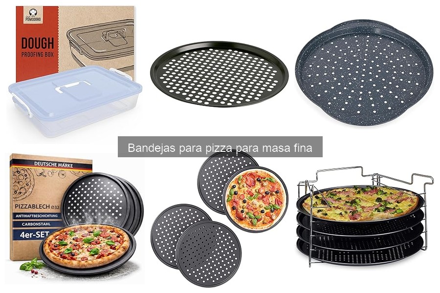 Errores comunes al elegir bandejas para pizza de masa fina