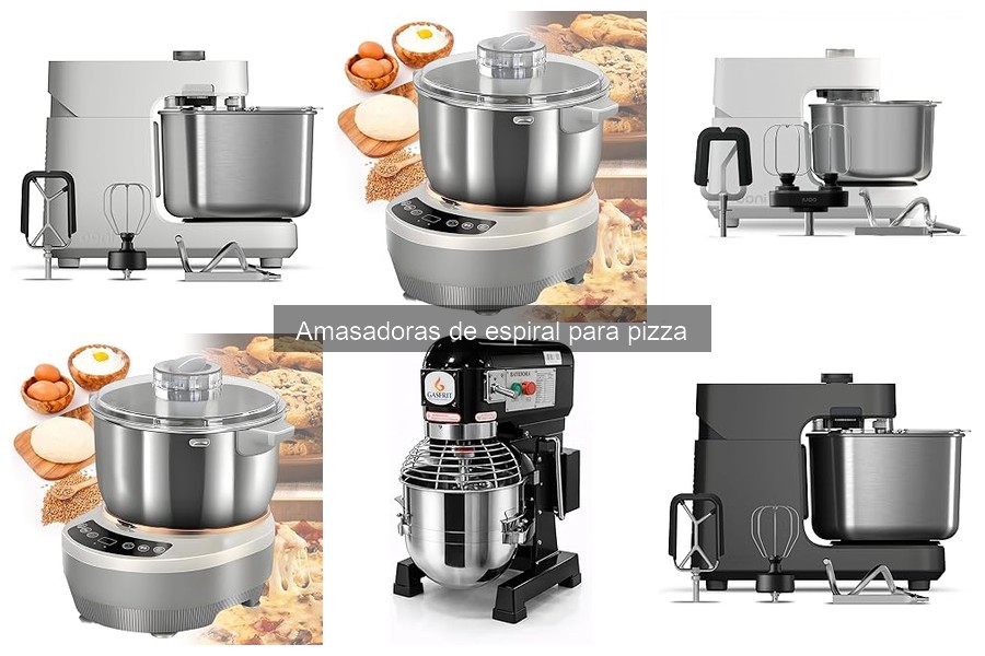 Errores comunes al usar amasadoras de espiral para pizza