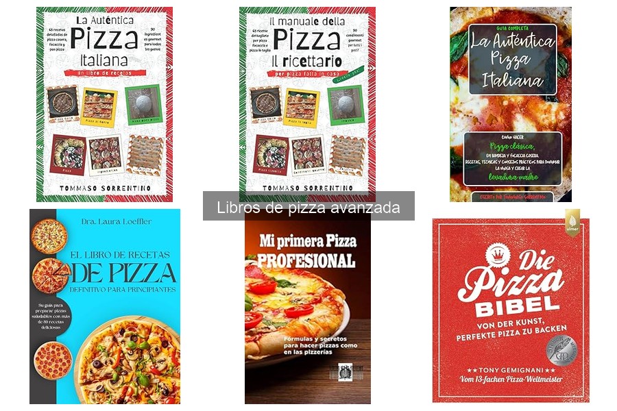 Errores comunes al usar libros de recetas de pizza avanzados