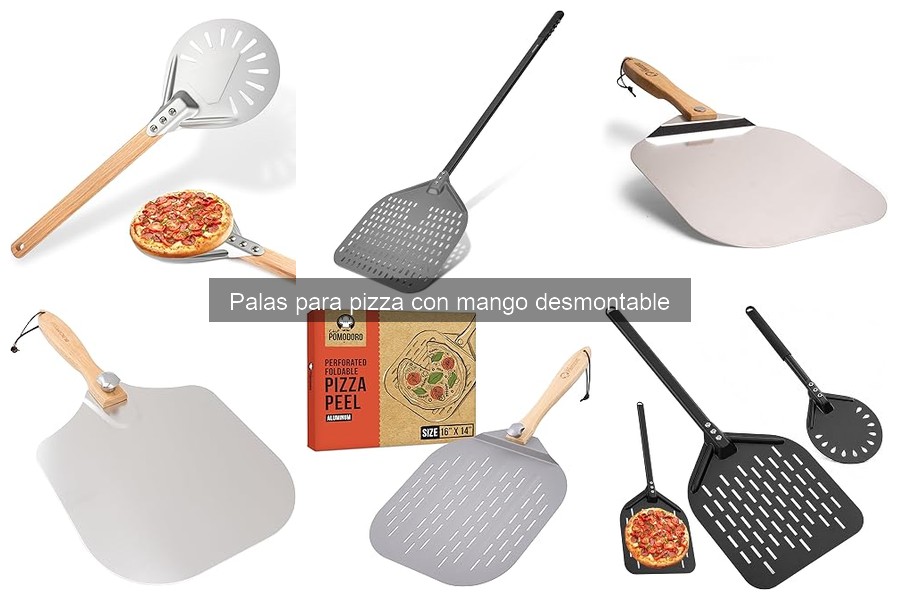 Errores comunes al usar palas para pizza con mango desmontable