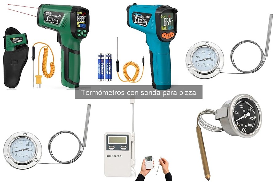 Errores comunes al usar un termómetro con sonda para pizza