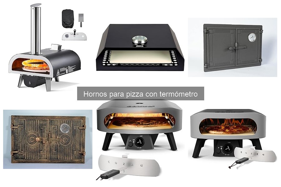 Factores clave para elegir un horno para pizza con termómetro