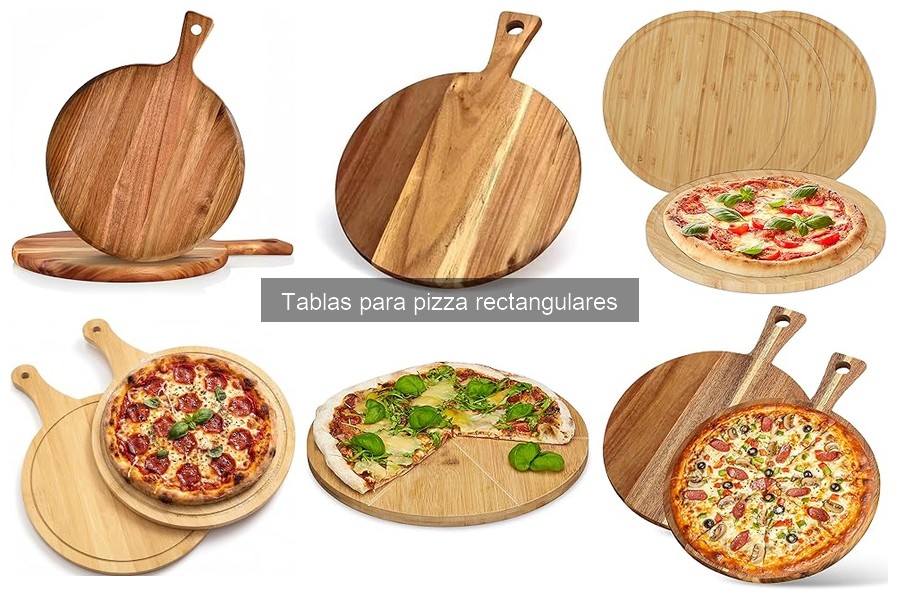 Guía de Compra de Tablas para Pizza Rectangulares