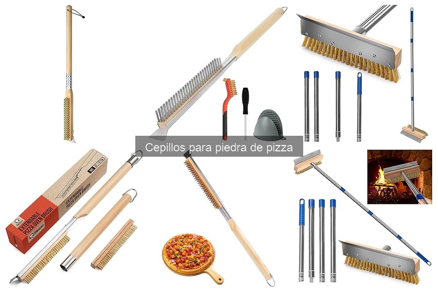 Importancia del cepillo para piedra de pizza en hornos