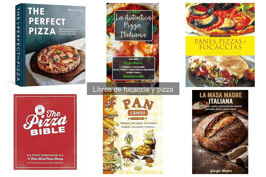 Libros recomendados para técnicas avanzadas de focaccia