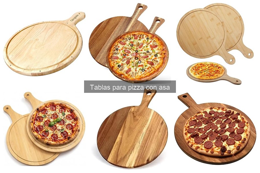 Mantenimiento y limpieza de tablas para pizza con asa
