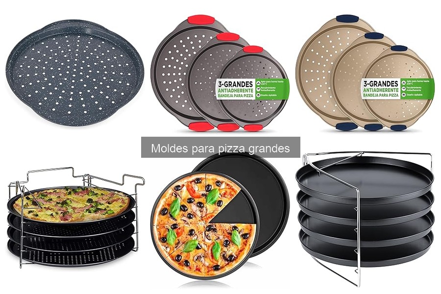 Medidas ideales para moldes grandes de pizza: guía completa