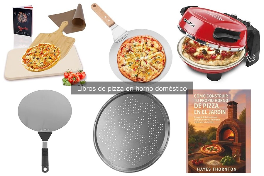 Mejora tu técnica de horneado con libros de pizza