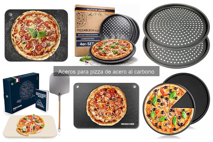 Mejores aceros al carbono para cocinar pizzas: comparativa 2023